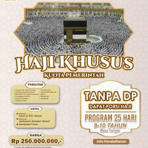 Haji Khusus Tanpa DP